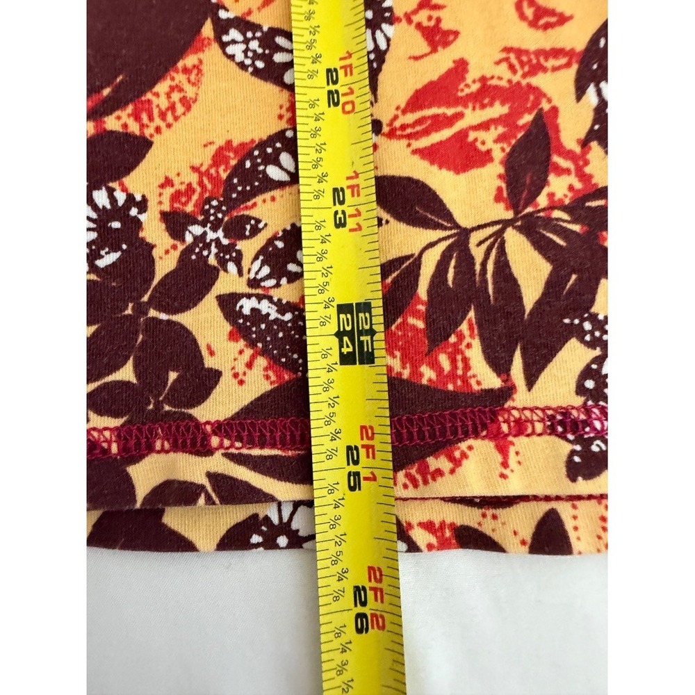 Valerie Stevens Casual Womens Plus 1X Floral Print Pima Cotton‎ Top Blouse - Picture 10 of 14